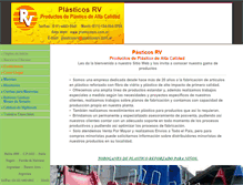 Tablet Screenshot of plasticosrv.com.ar